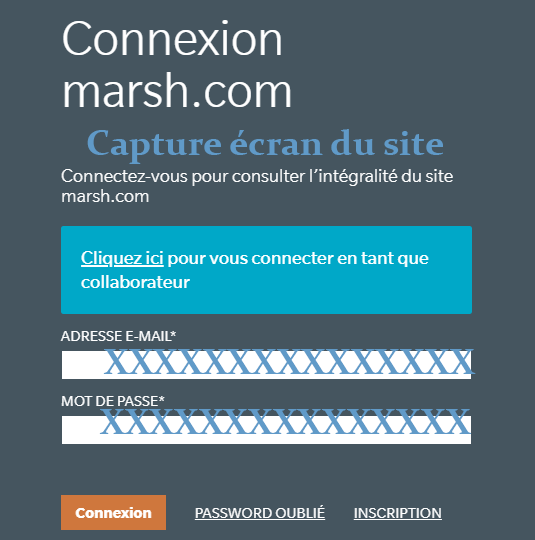 Marsh connexion