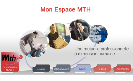 Mutuelle MTH authentification