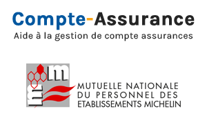 Mon compte sur le site internet de la mutuelle Michelin mnpem.fr