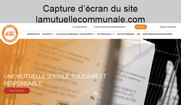 Site internet lamutuellecommunale.com