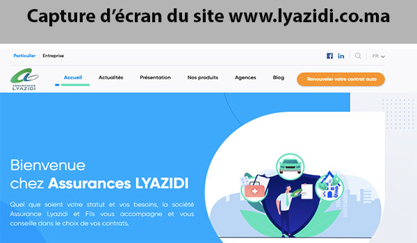 Site internet Assurance LYAZIDI